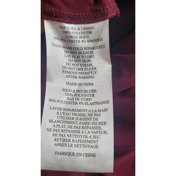 Alex Evenings Women's Plus 20W Wine Gold Lace Beaded Formal Gown NWT Black Tie - Picture 4 of 9